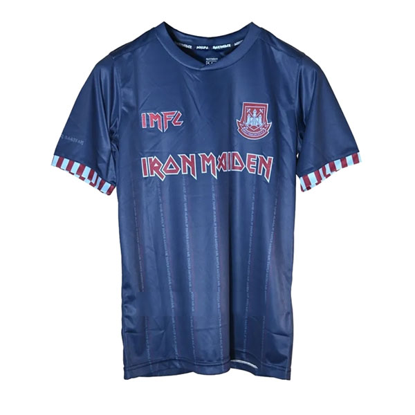 Tailandia Camiseta West Ham x IRON MAIDEN Segunda equipo 2021-22